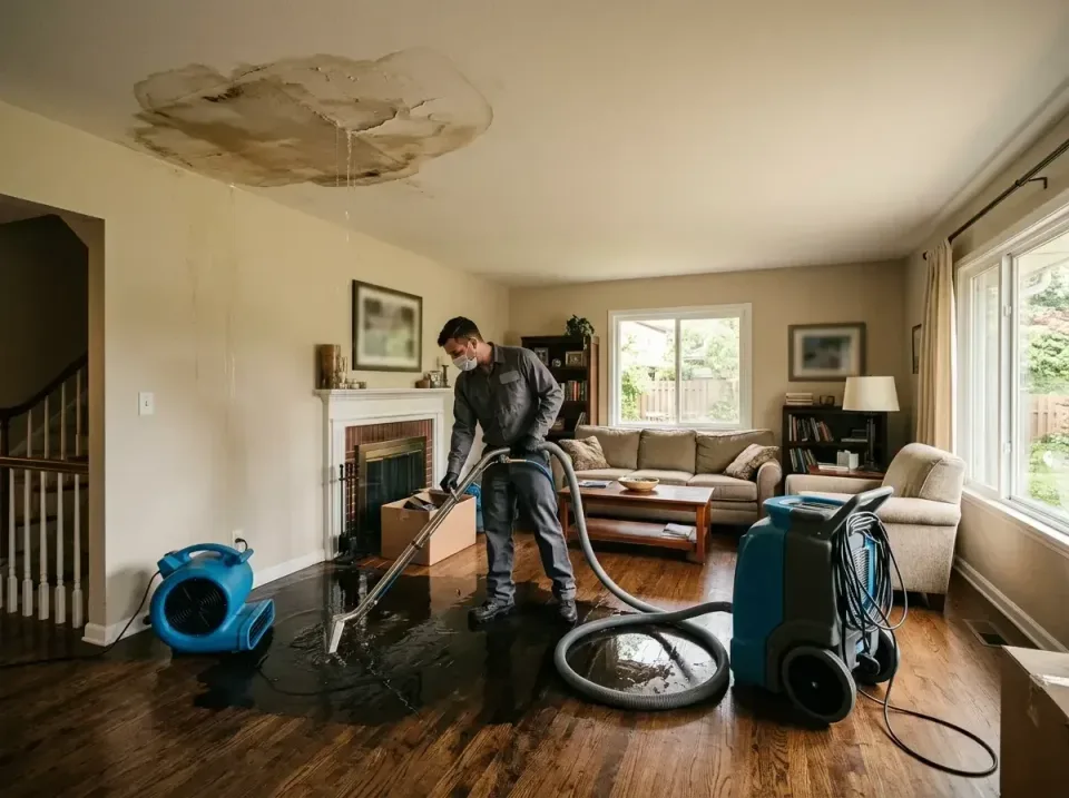 attic-pipe-burst-ceiling-drip-008 — frequently asked questions, Water Damage Restoration & Carpet Care in Adamsville, TN